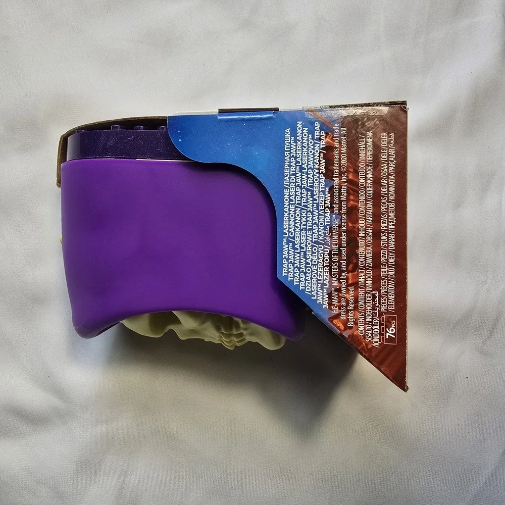 Mega Construx Masters Of The Universe Trap Jaw Laser Cannon Skeletor Skull Toy